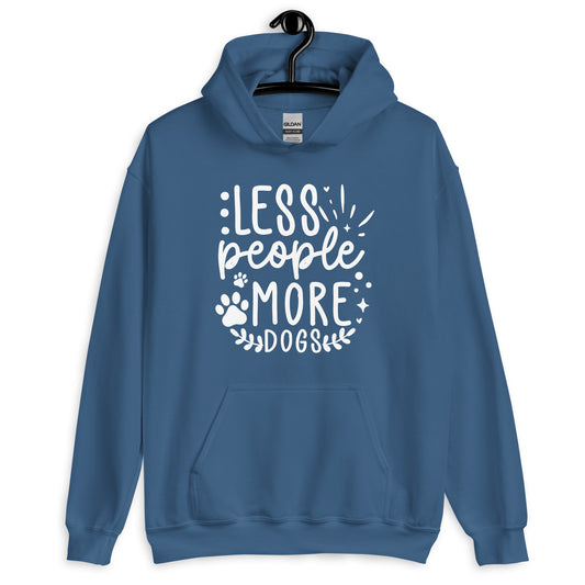 Less People More Dogs Hoodie