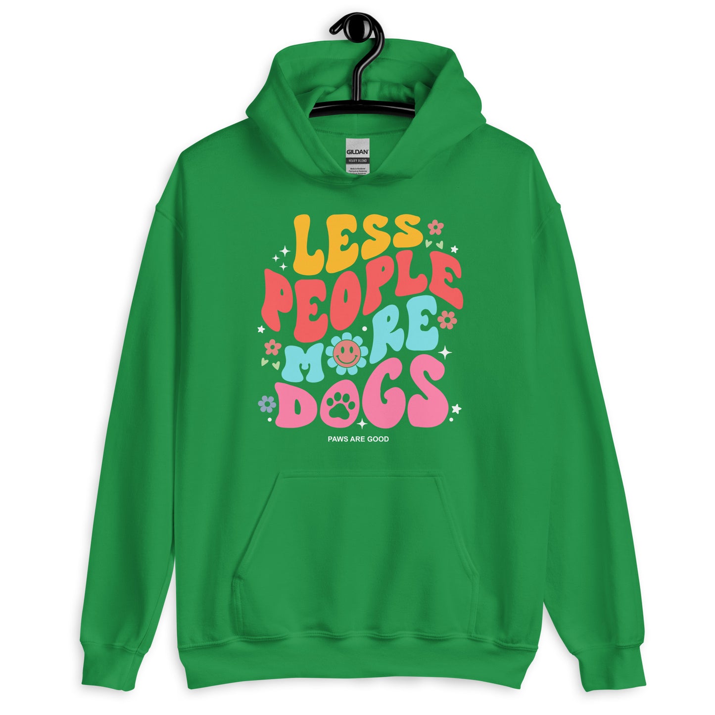 Less People More Dogs Hoodie