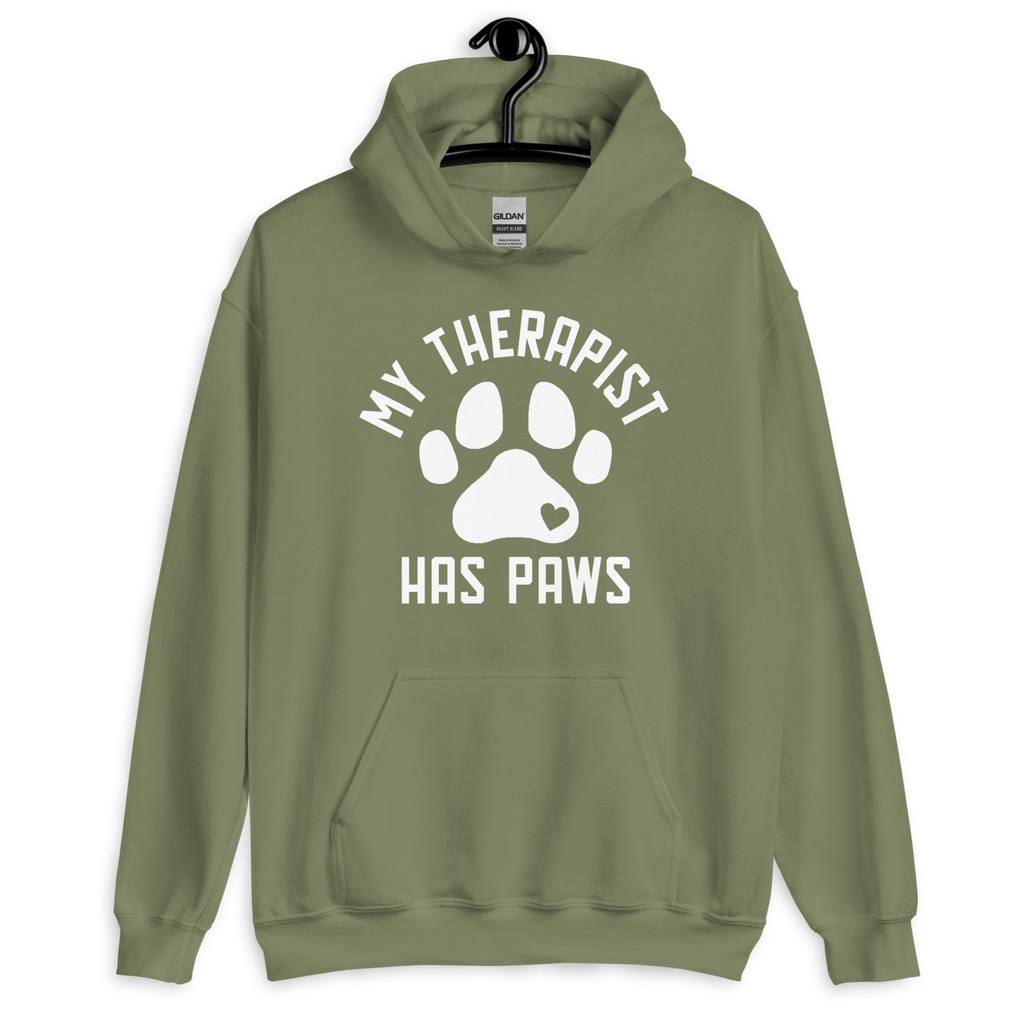 My Therapist Has Paws Hoodie