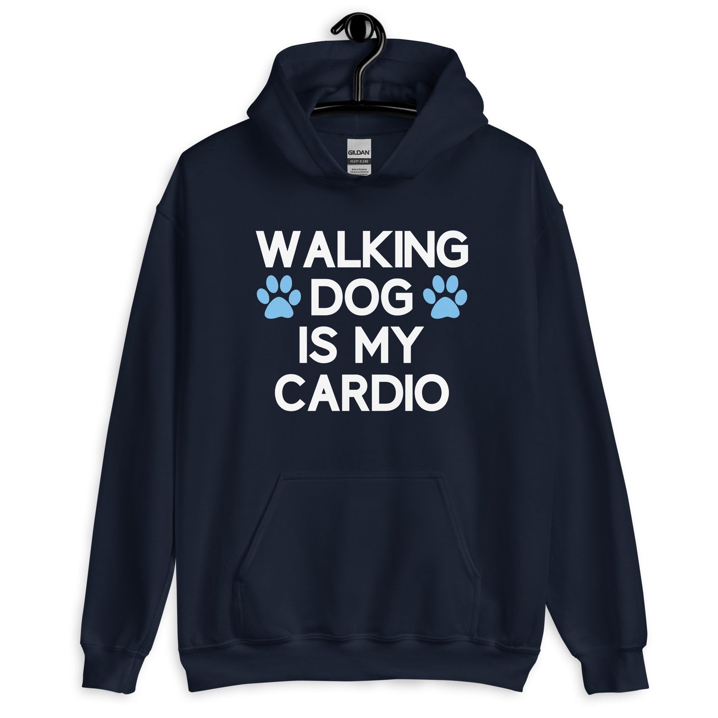 Walking Dog is My Cardio Unisex Hoodie