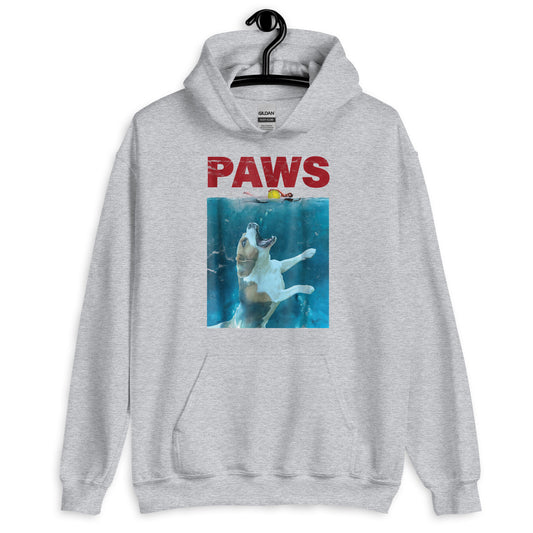 Paws Jaws Chaos for Throw Ball Funny Hoodie