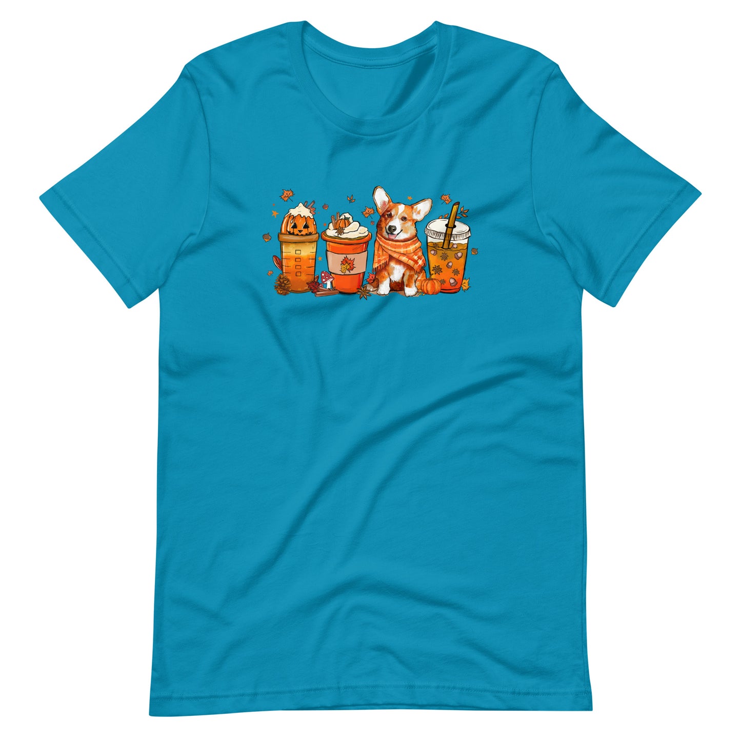 Corgi Fall Pumpkin Spice Vibes T-Shirt