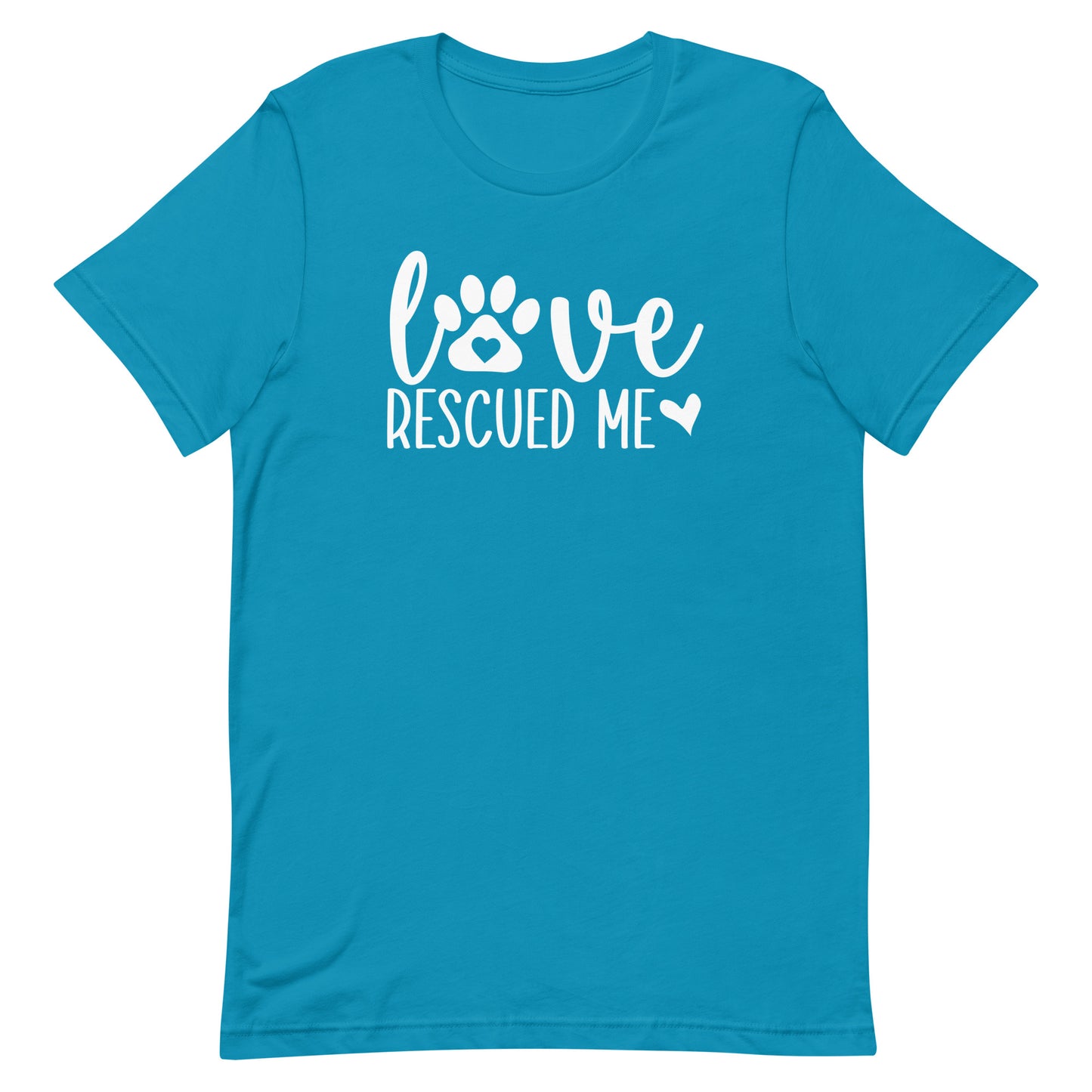 Love Rescued Me Unisex t-shirt