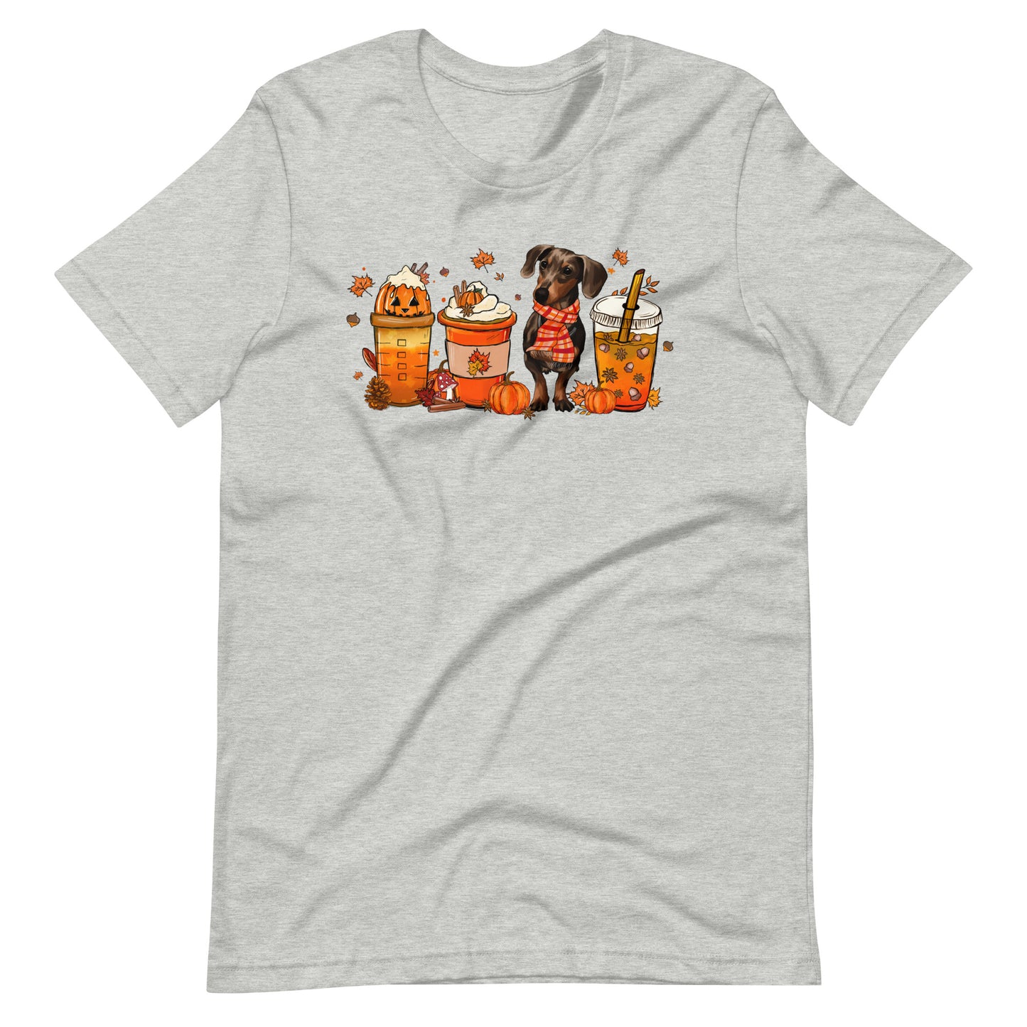 Dachshund Fall Pumpkin Spice Vibes T-Shirt