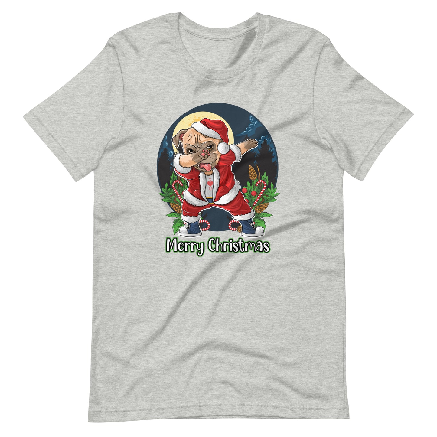 Dabbing Pub Santa Merry Christmas T-Shirt