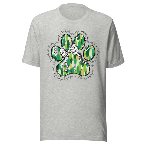 Lucky Rescue Paw St. Patrick’s Dog Mom Edition T-Shirt