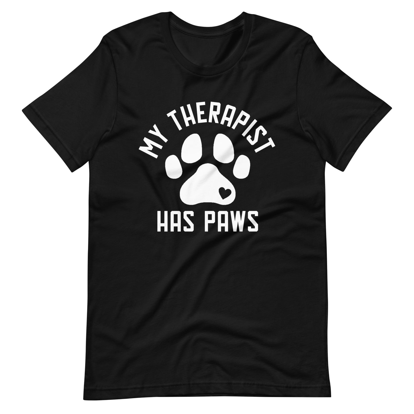 My Therapist Has Paws Dog Lovers T-Shirt