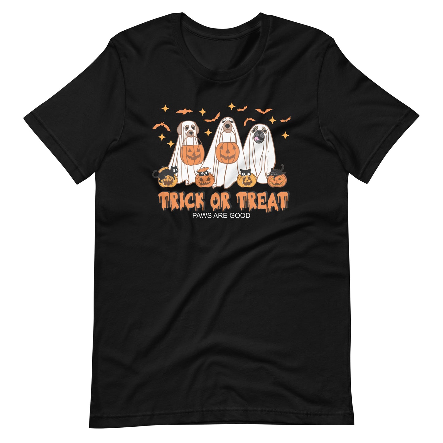 Trick or Treat Dog Lovers Halloween T-Shirt