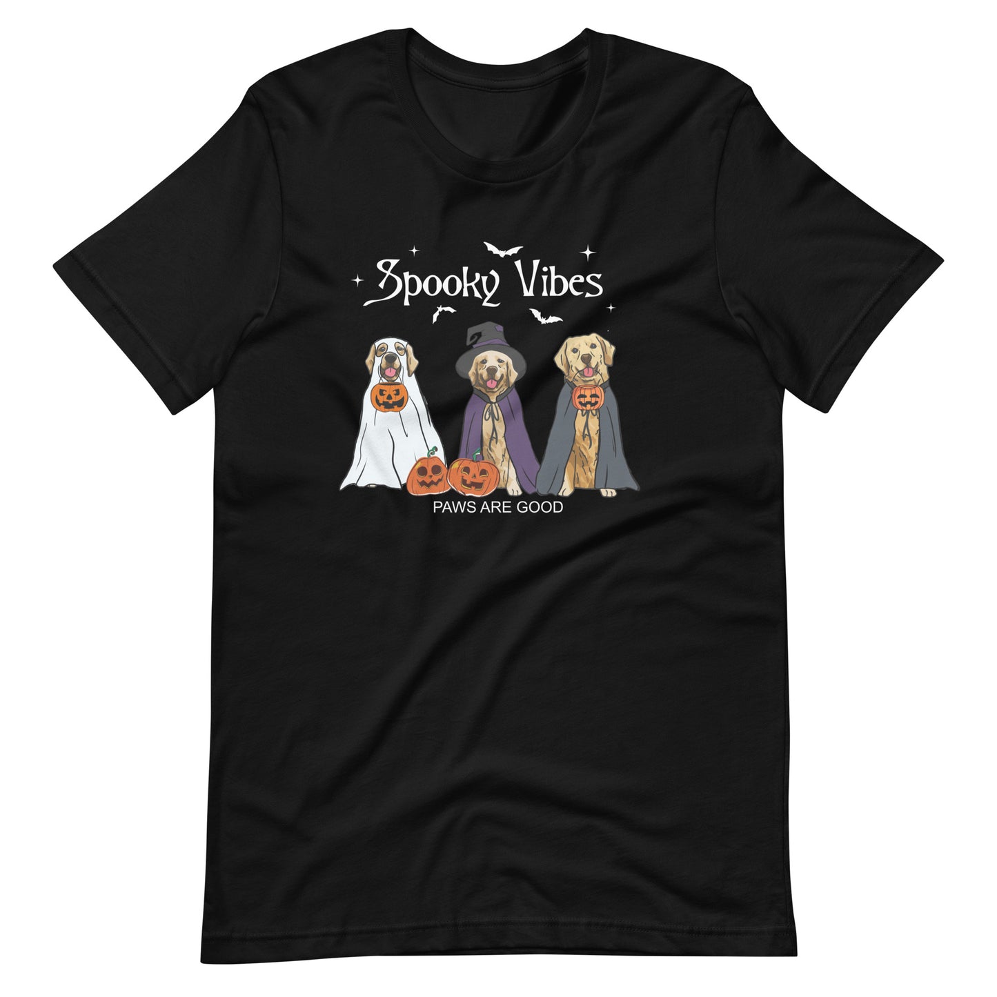 Spooky Vibes Dog Lovers Halloween T-Shirt