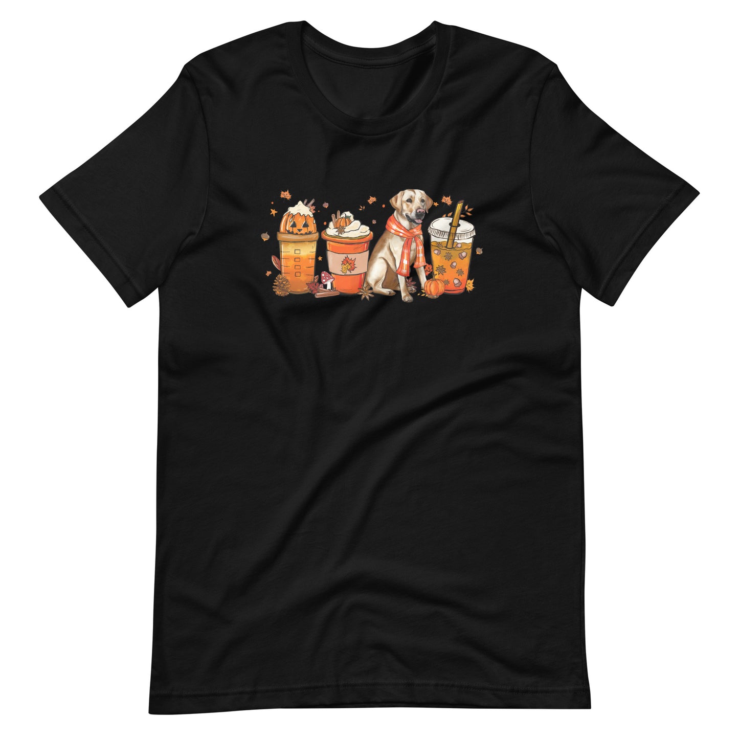 Labrador Fall Pumpkin Spice Vibes T-Shirt