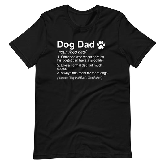 Dog Dad Definition T-Shirt