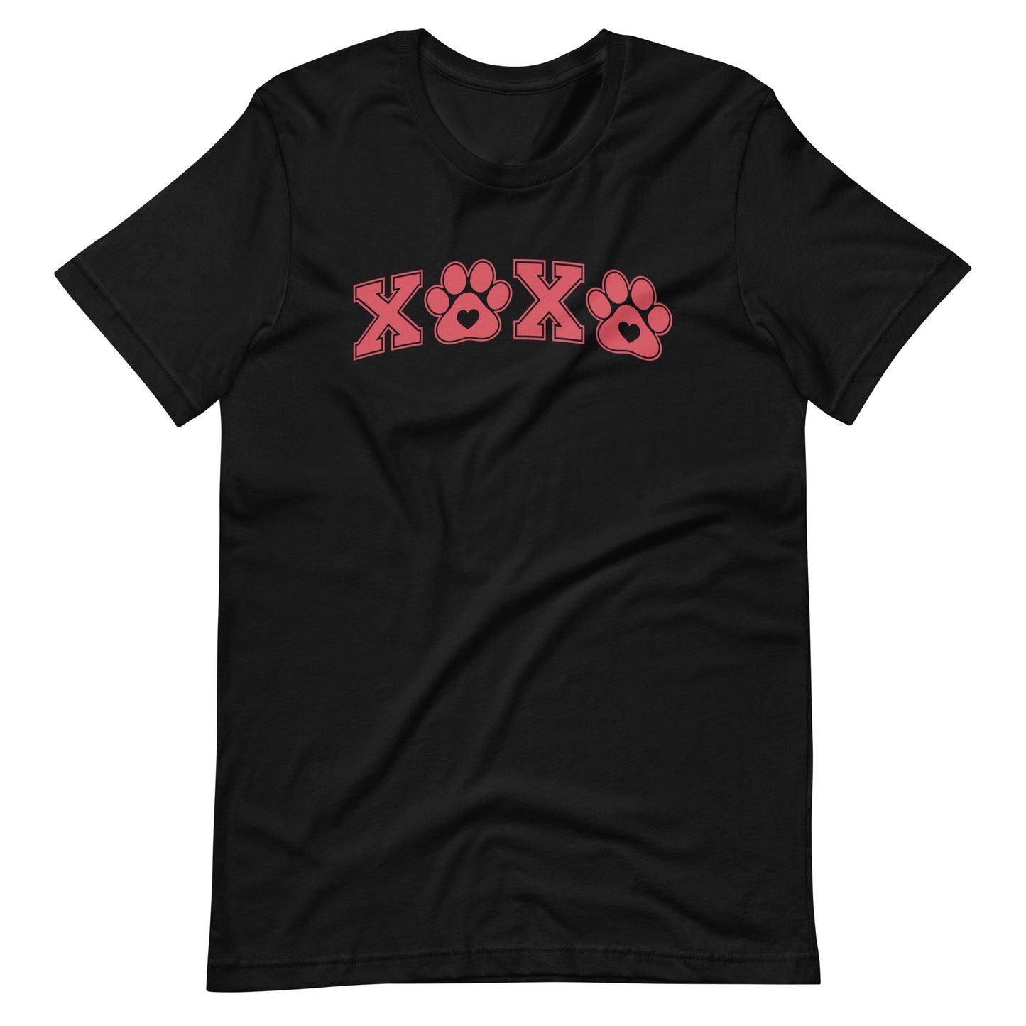 XOXO Paw Print Valentine's Day T-Shirt