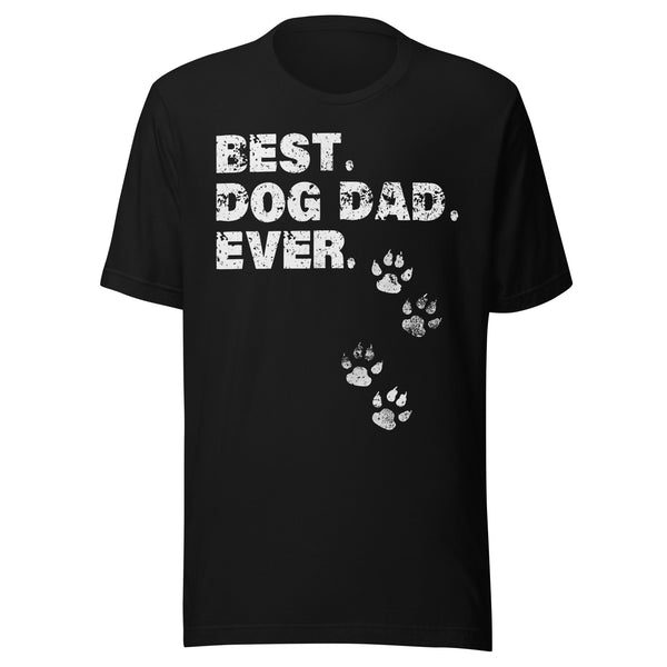 Best Dog Dad Ever Shirt Gift for Father's Day T-Shirt