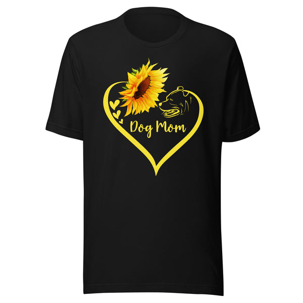 Dog Mom Sunflower T-Shirt