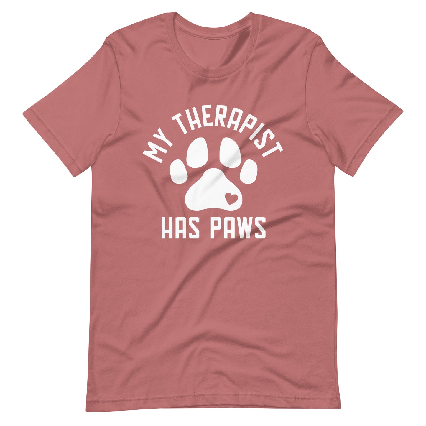 My Therapist Has Paws Dog Lovers T-Shirt