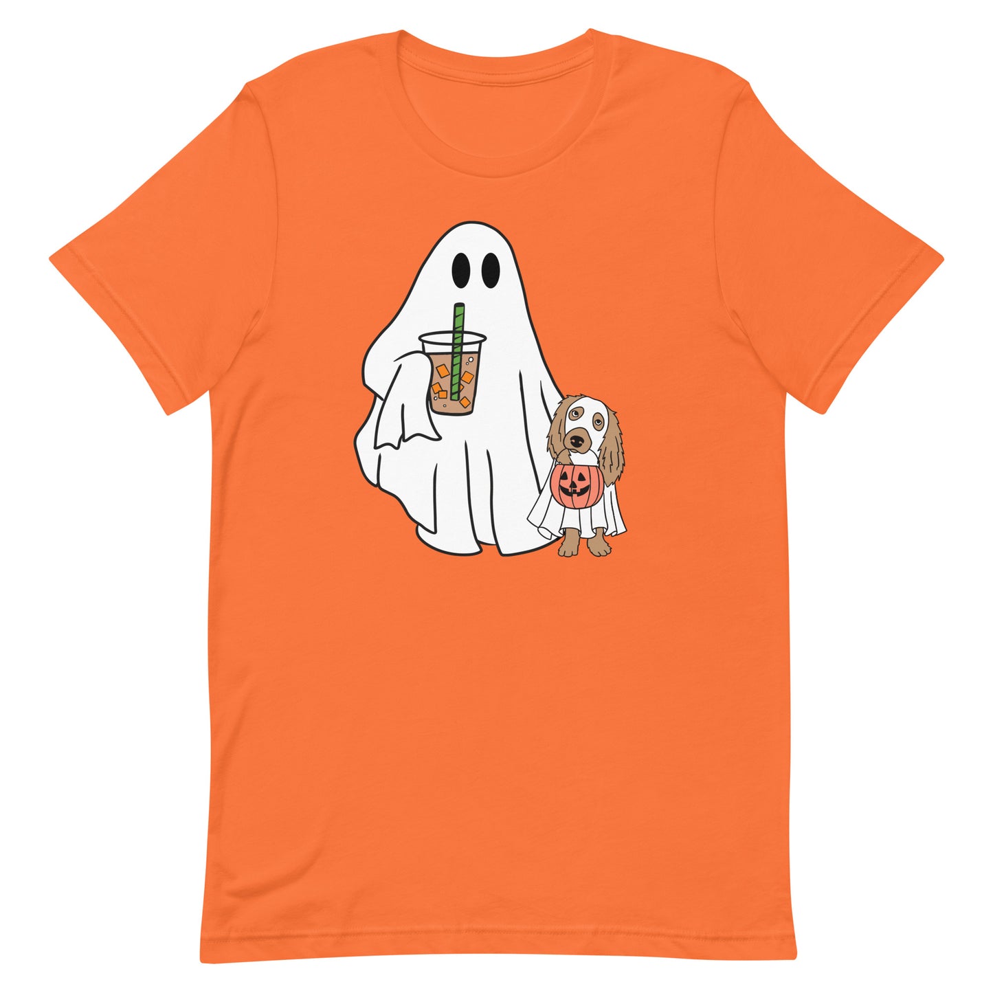 Halloween Trick or Treat Dog Lovers Unisex T-Shirt