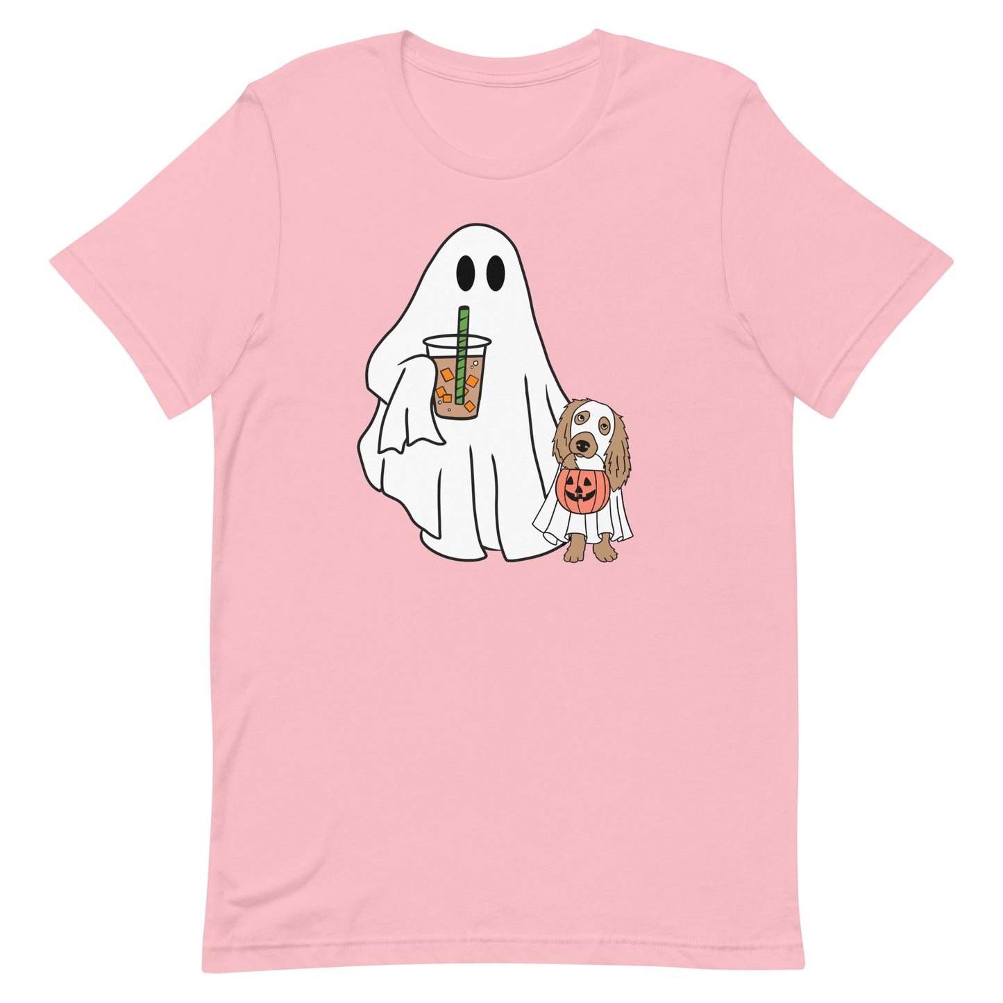 Halloween Trick or Treat Dog Lovers Unisex T-Shirt