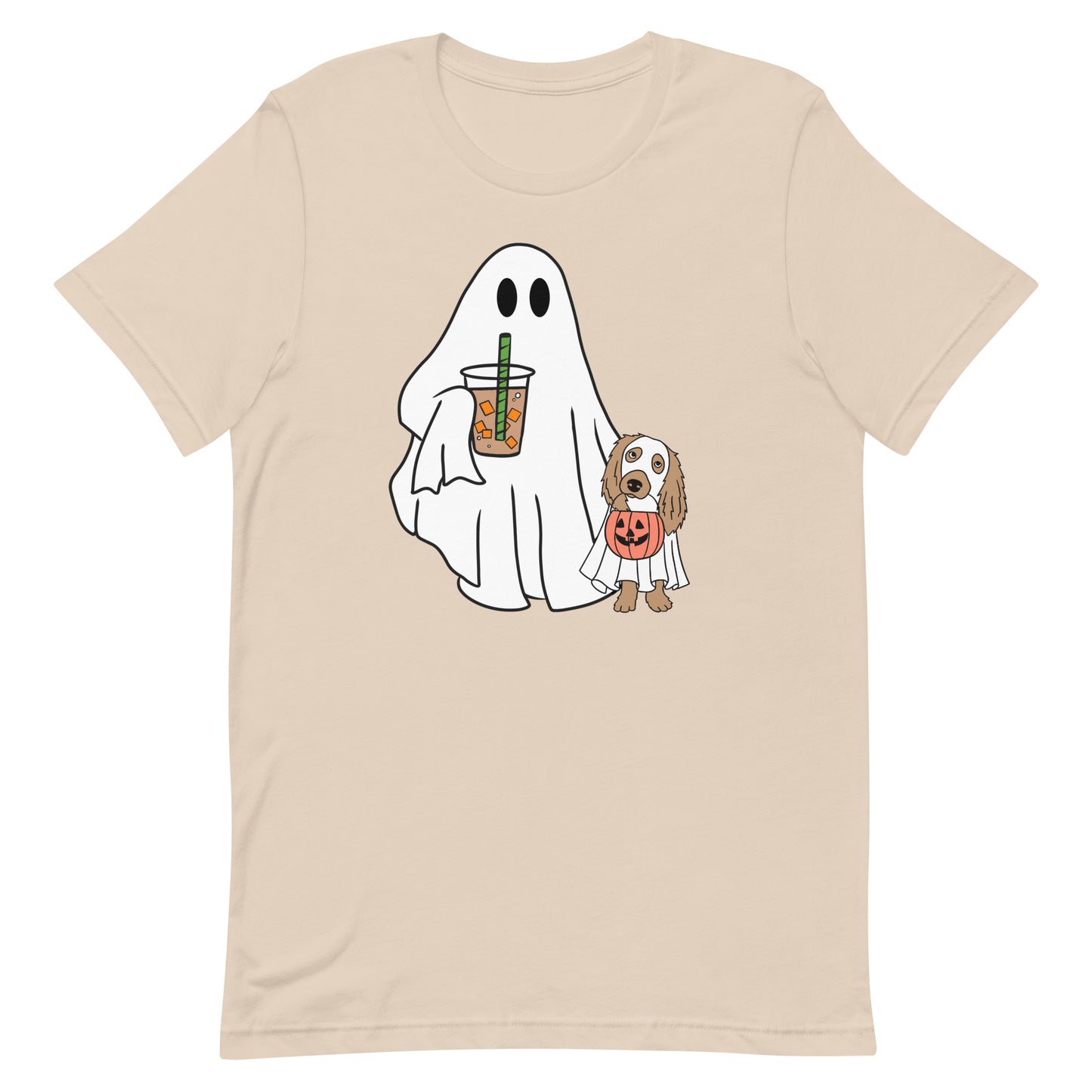 Halloween Trick or Treat Dog Lovers Unisex T-Shirt