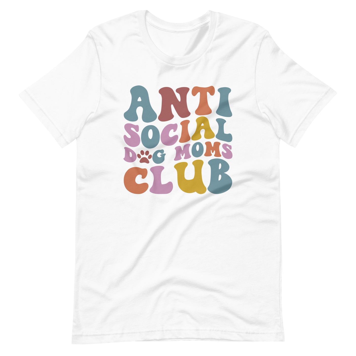 Anti Social Dog Moms Club T-Shirt