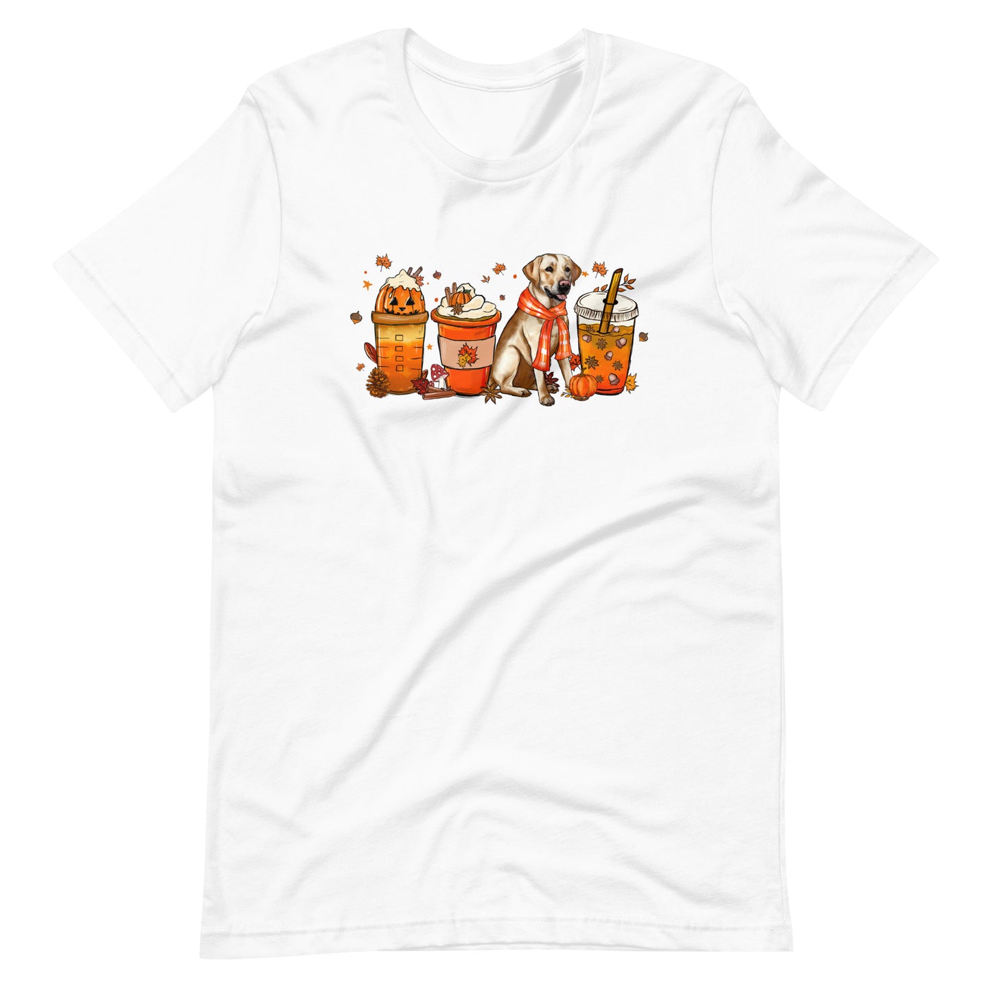 Labrador Fall Pumpkin Spice Vibes T-Shirt