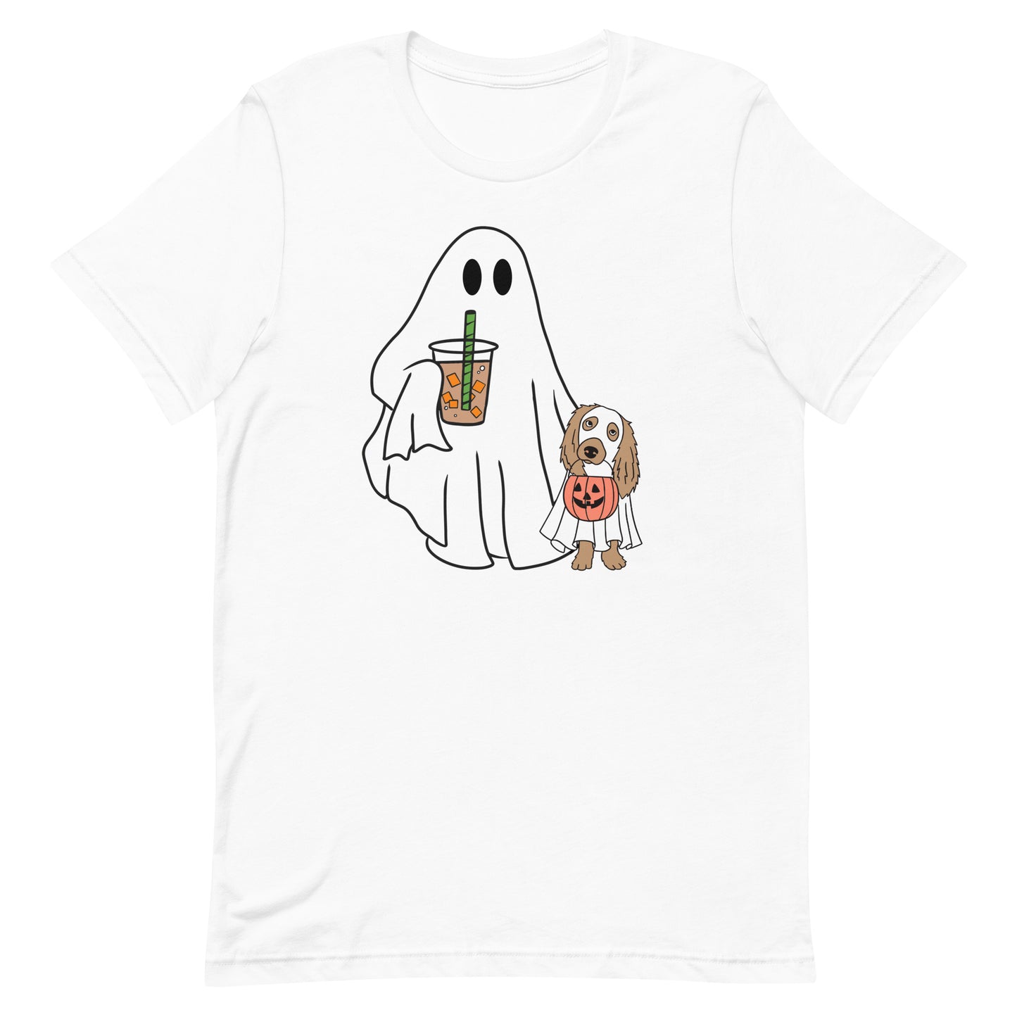 Halloween Trick or Treat Dog Lovers Unisex T-Shirt