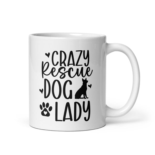Crazy Rescue Dog Lady Coffee Mug