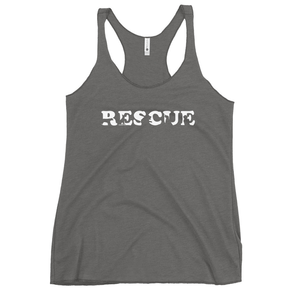 Rescue Dogs Women's Racerback Tank