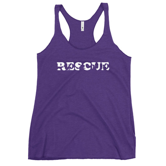 Rescue Dogs Women's Racerback Tank