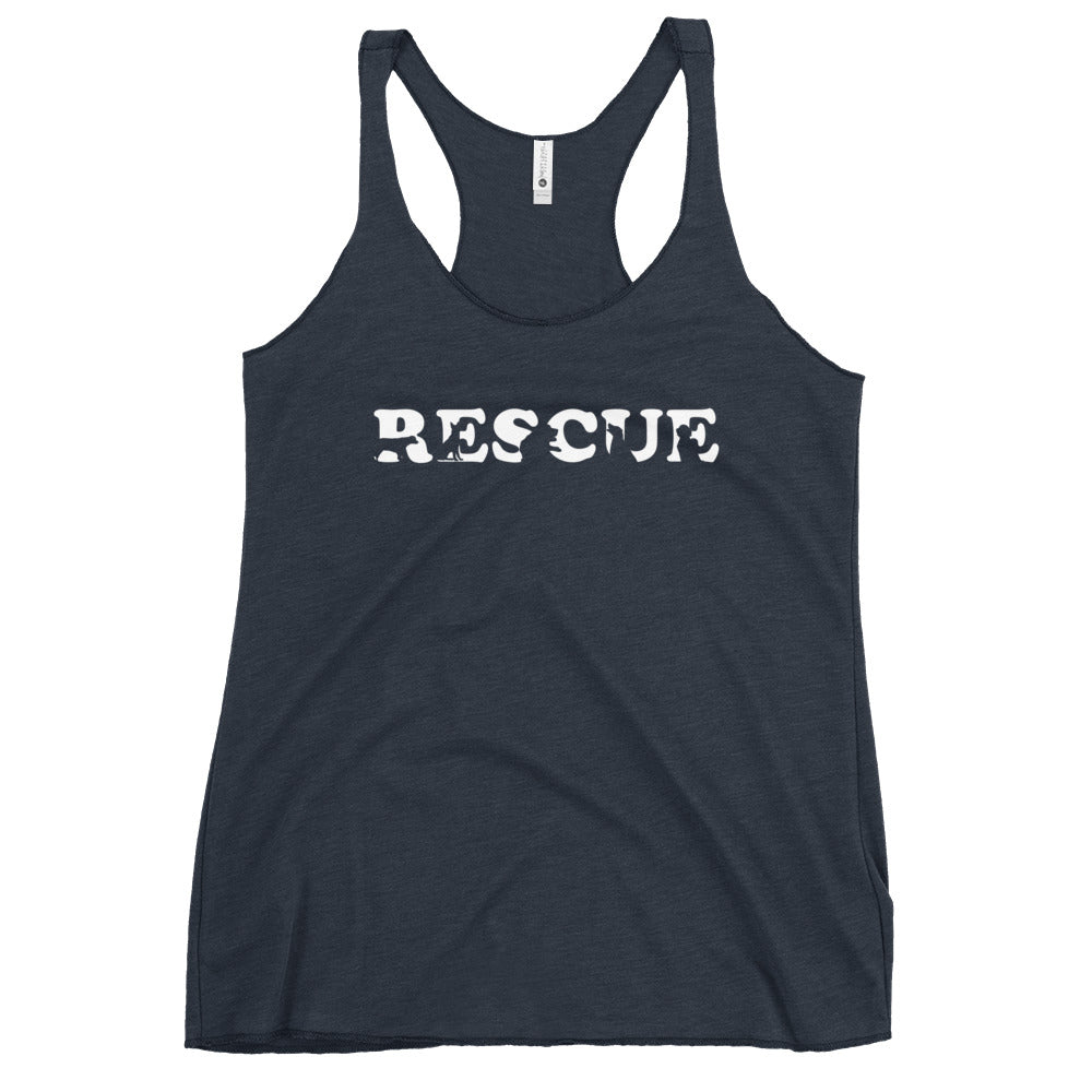 Rescue Dogs Women's Racerback Tank