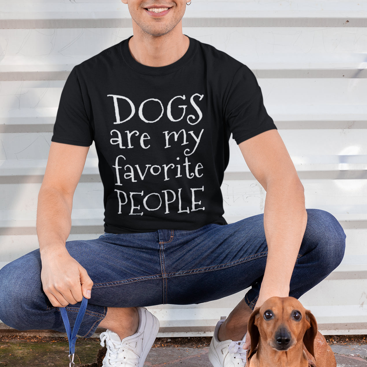 dogs are my favorite people tee