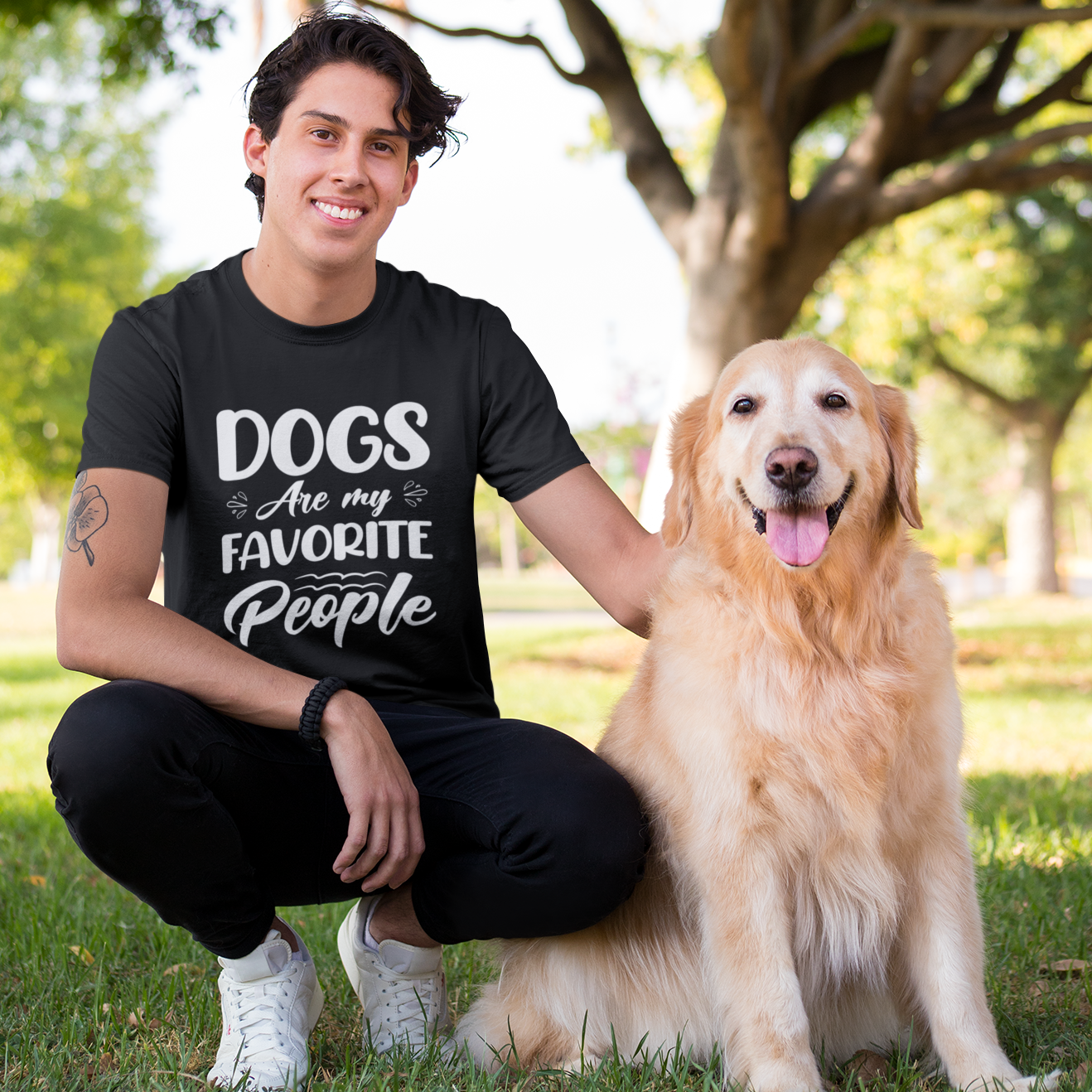 dogs are my favorite people t shirt