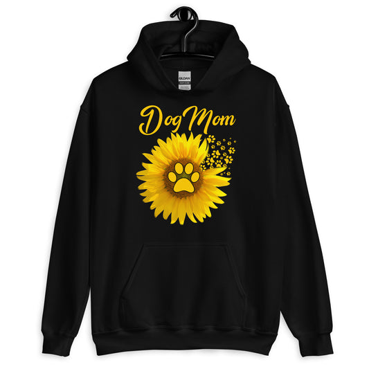Sunflower Dog Mom Hoodie