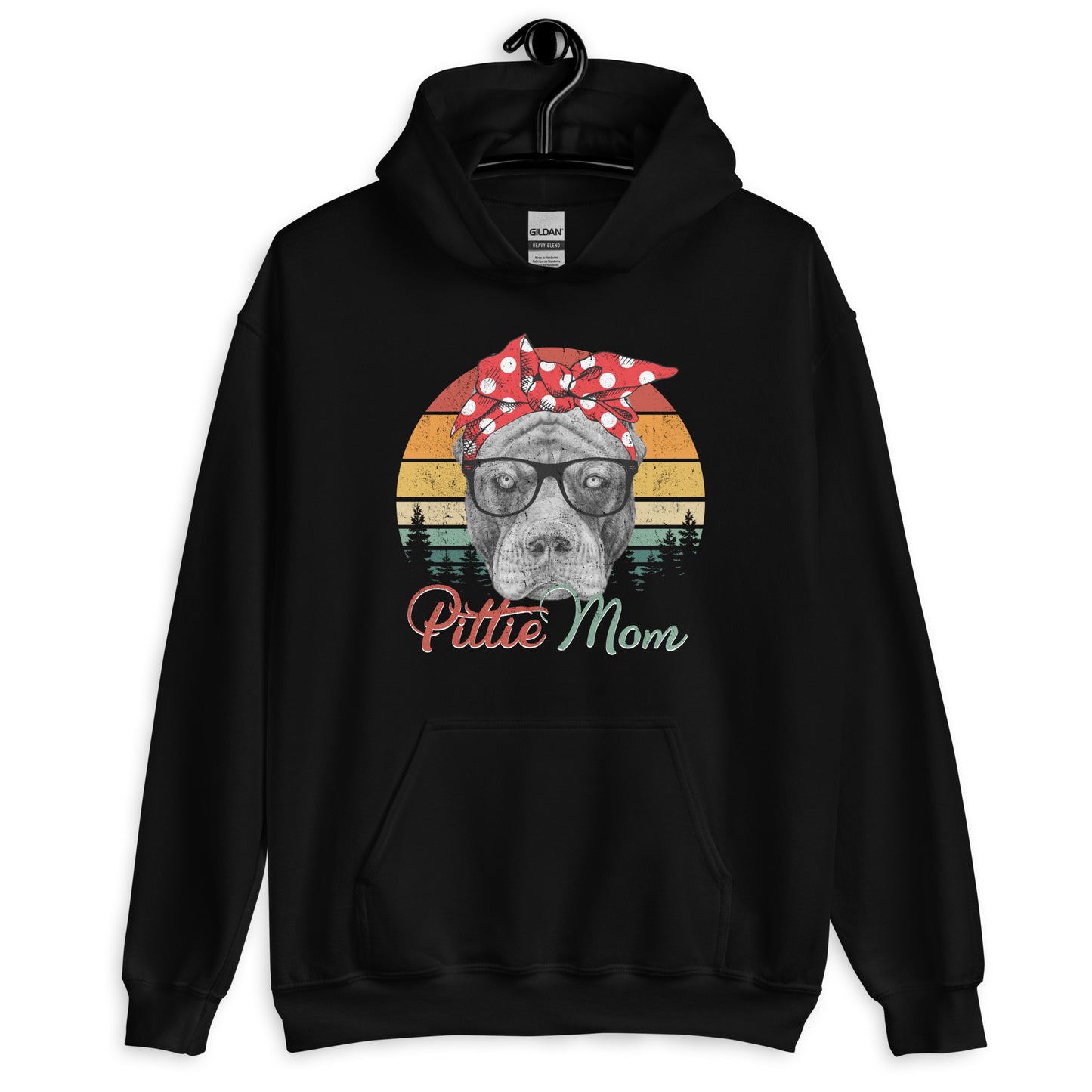 Pittie Mom - Pitbull Dog Mom Hoodie