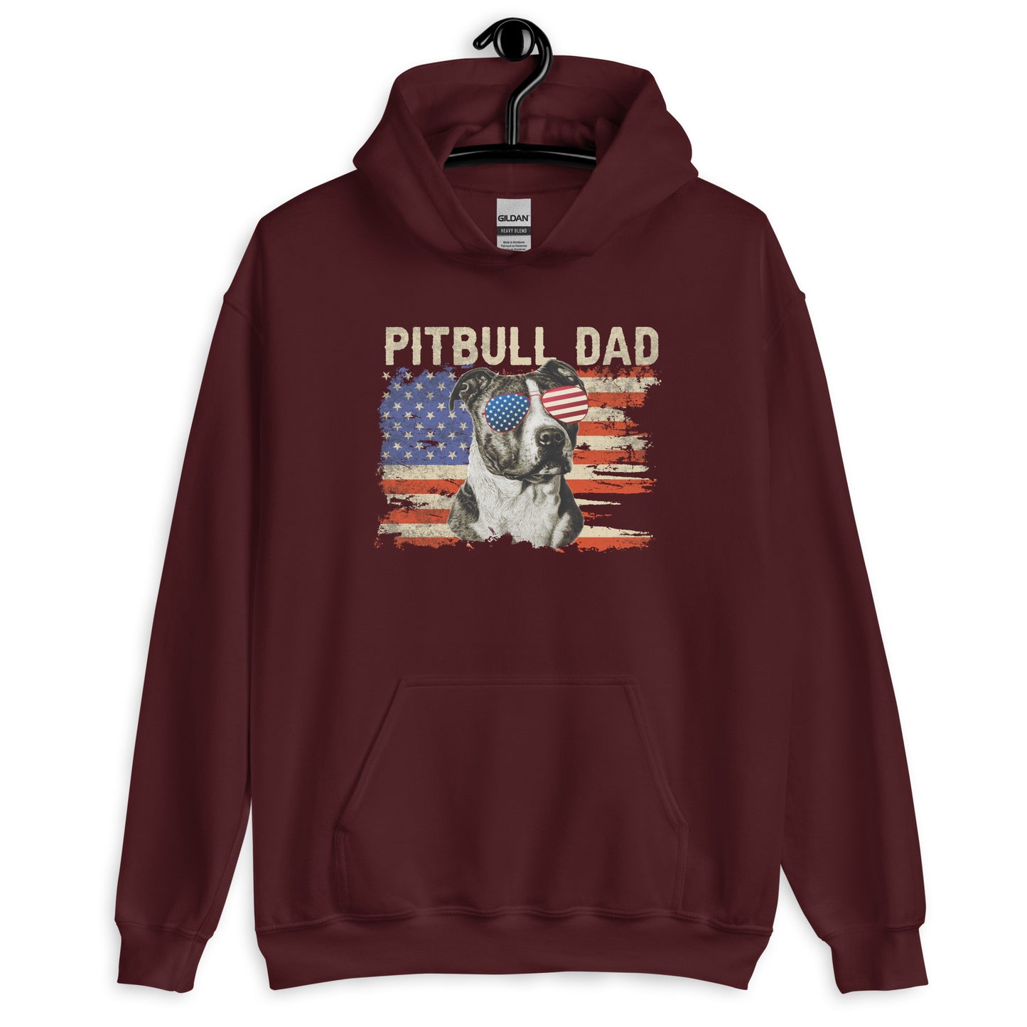 Pitbull Dad Hoodie