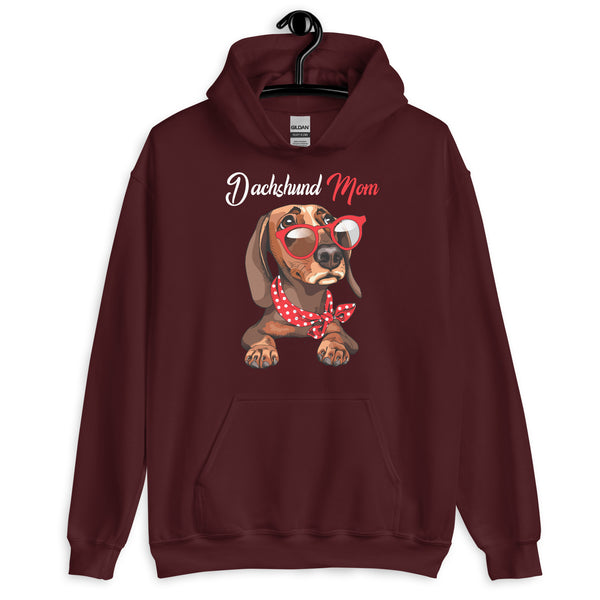 Dachshund Mom - Dog Mom Hoodie