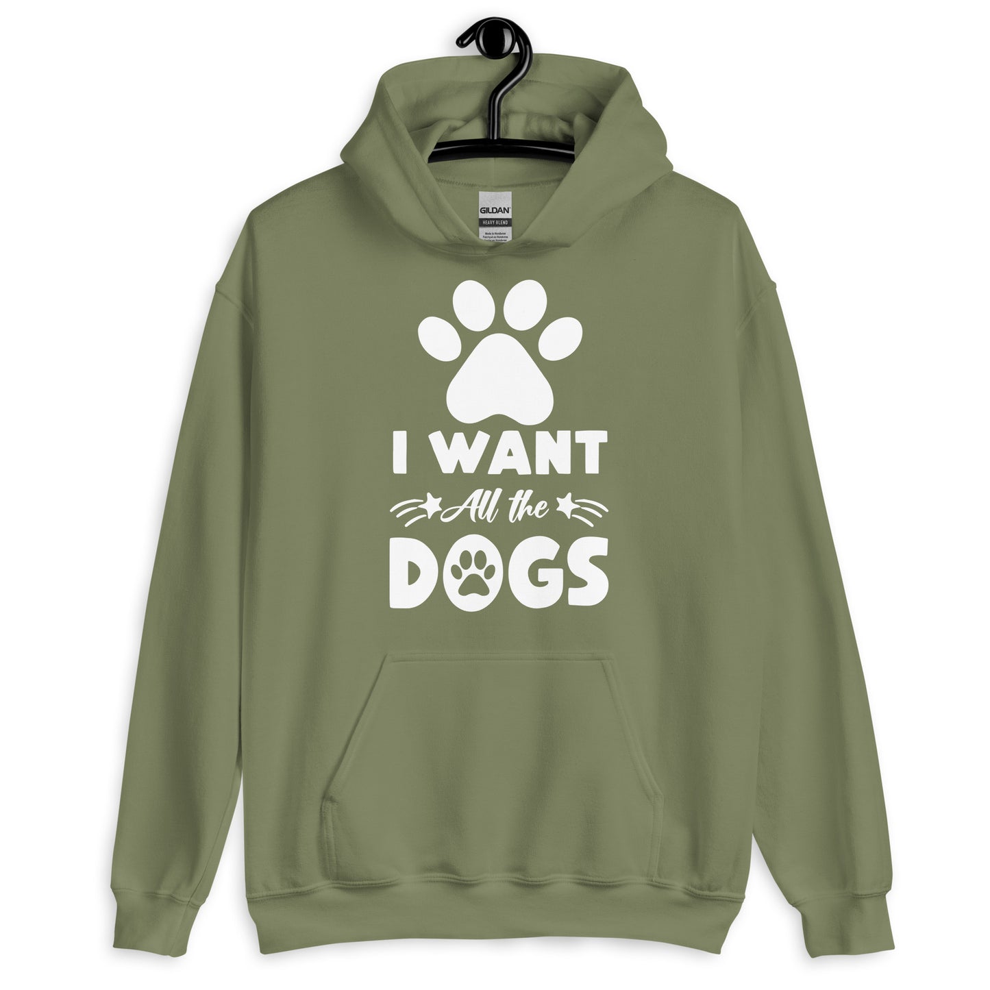 I Want All The Dogs Hoodie