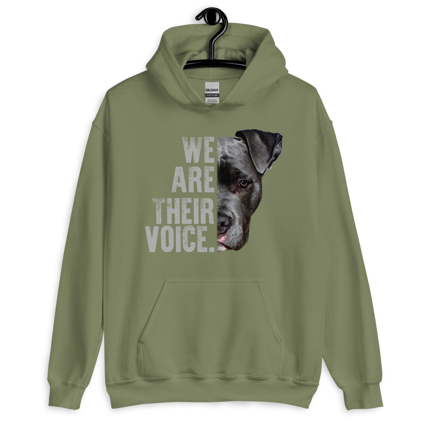 We are Their Voice Dog Rescue Hoodie