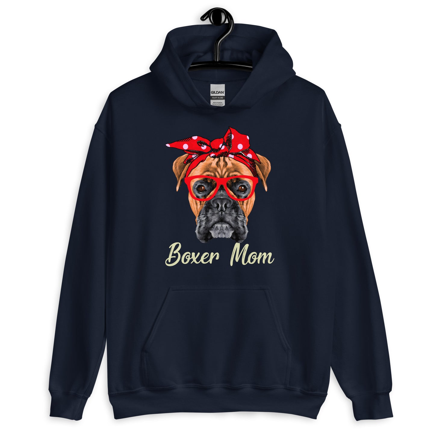Boxer Dog Mom Hoodie