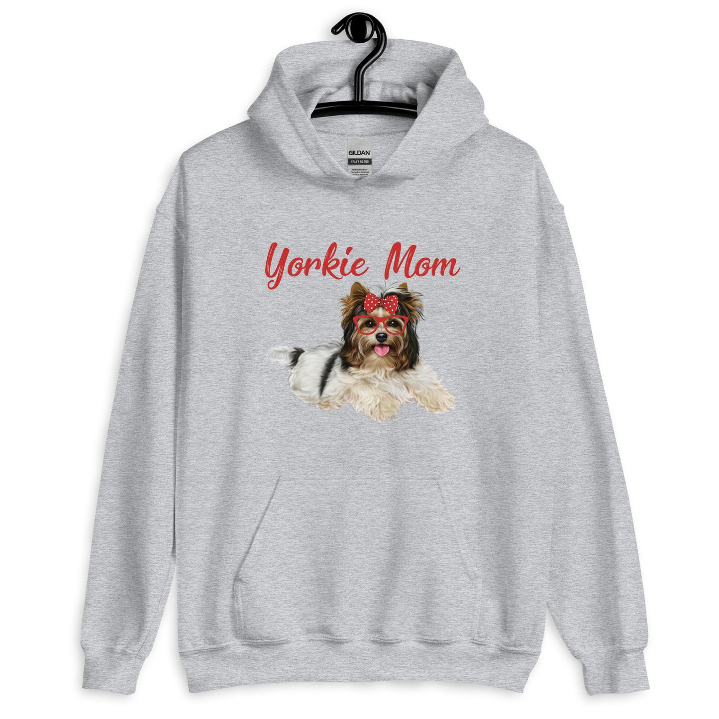 Yorkie Dog Mom Hoodie