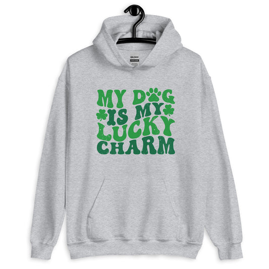 My Dog is My Lucky Charm St Patrick's Day Hoodie