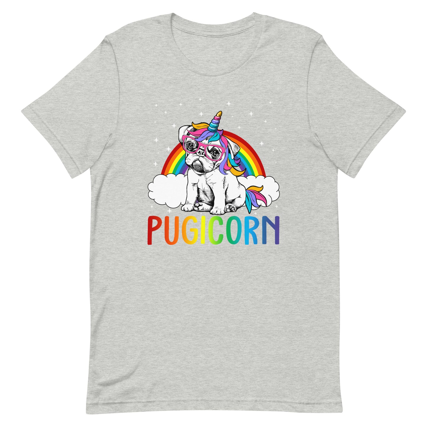 Pugicorn Pride Tee for Pug Lovers