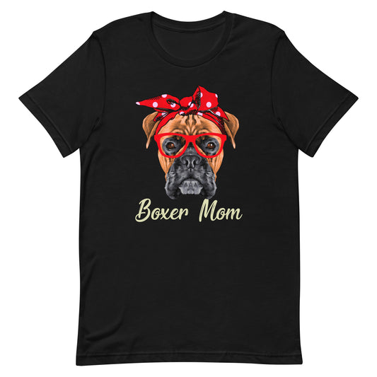 Boxer Dog Mom T-Shirt