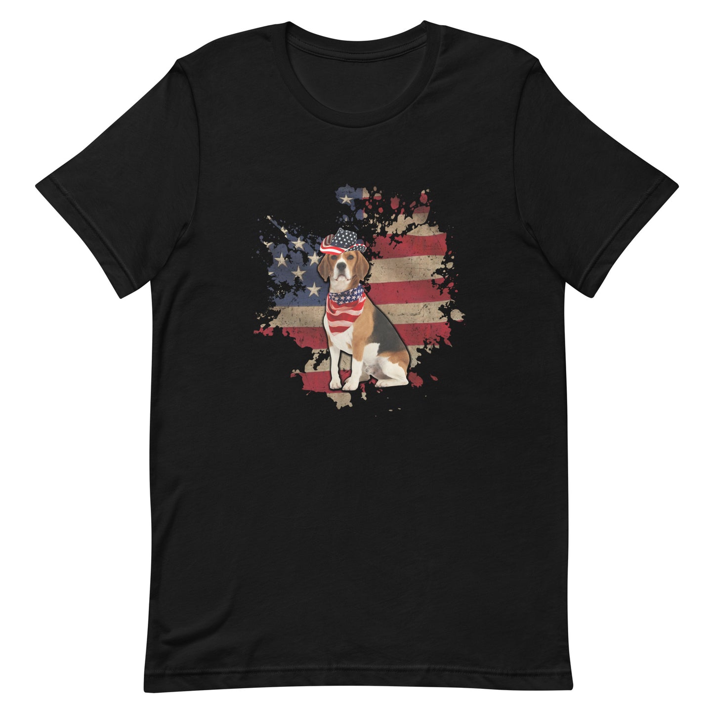 Dog Merica Retro T-Shirt