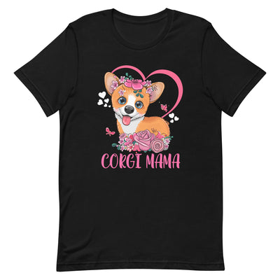 Corgi Mama Corgi Dog Mom T-Shirt