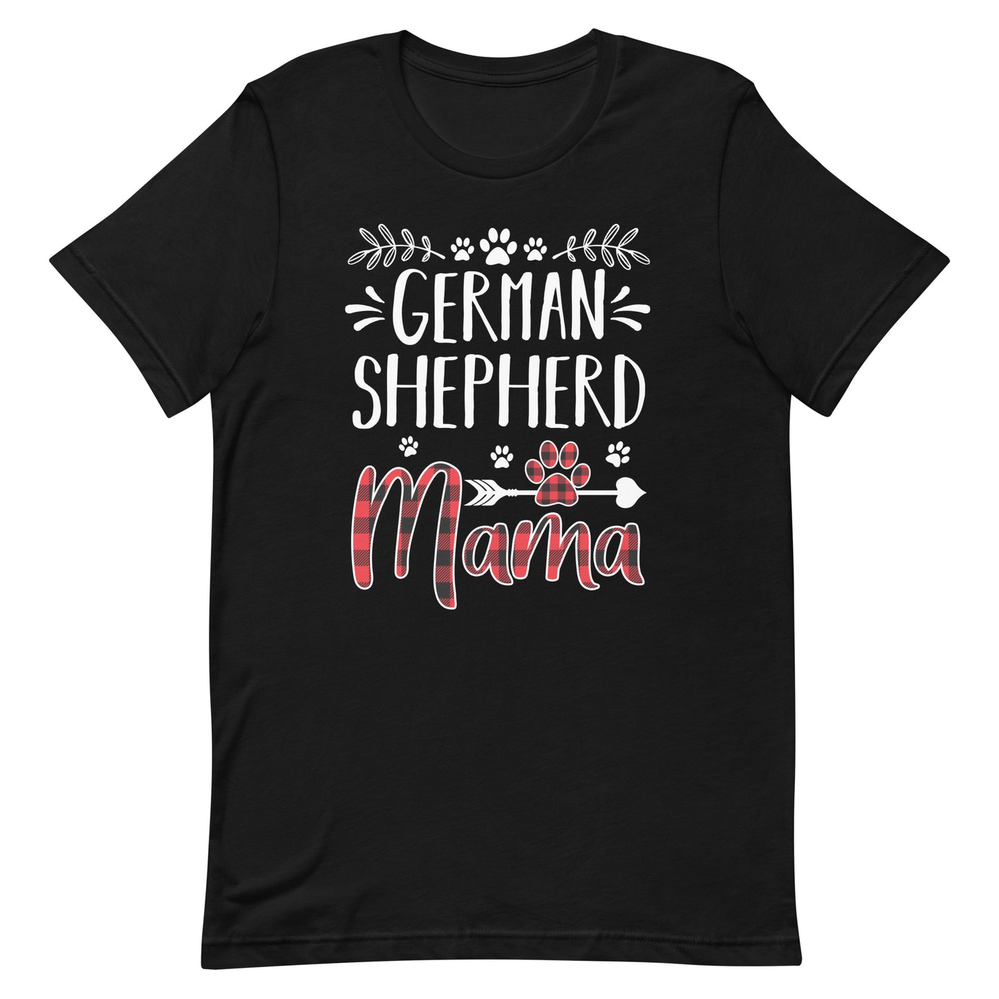 German Shepherd Mama - Dog Mom T-Shirt