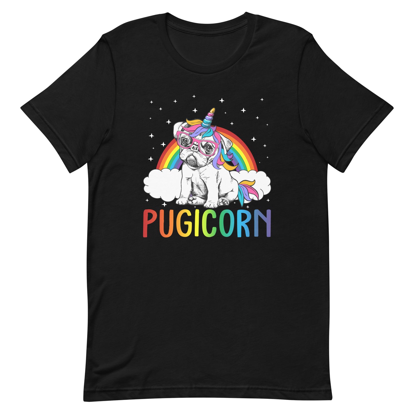 Pugicorn Pride Tee for Pug Lovers