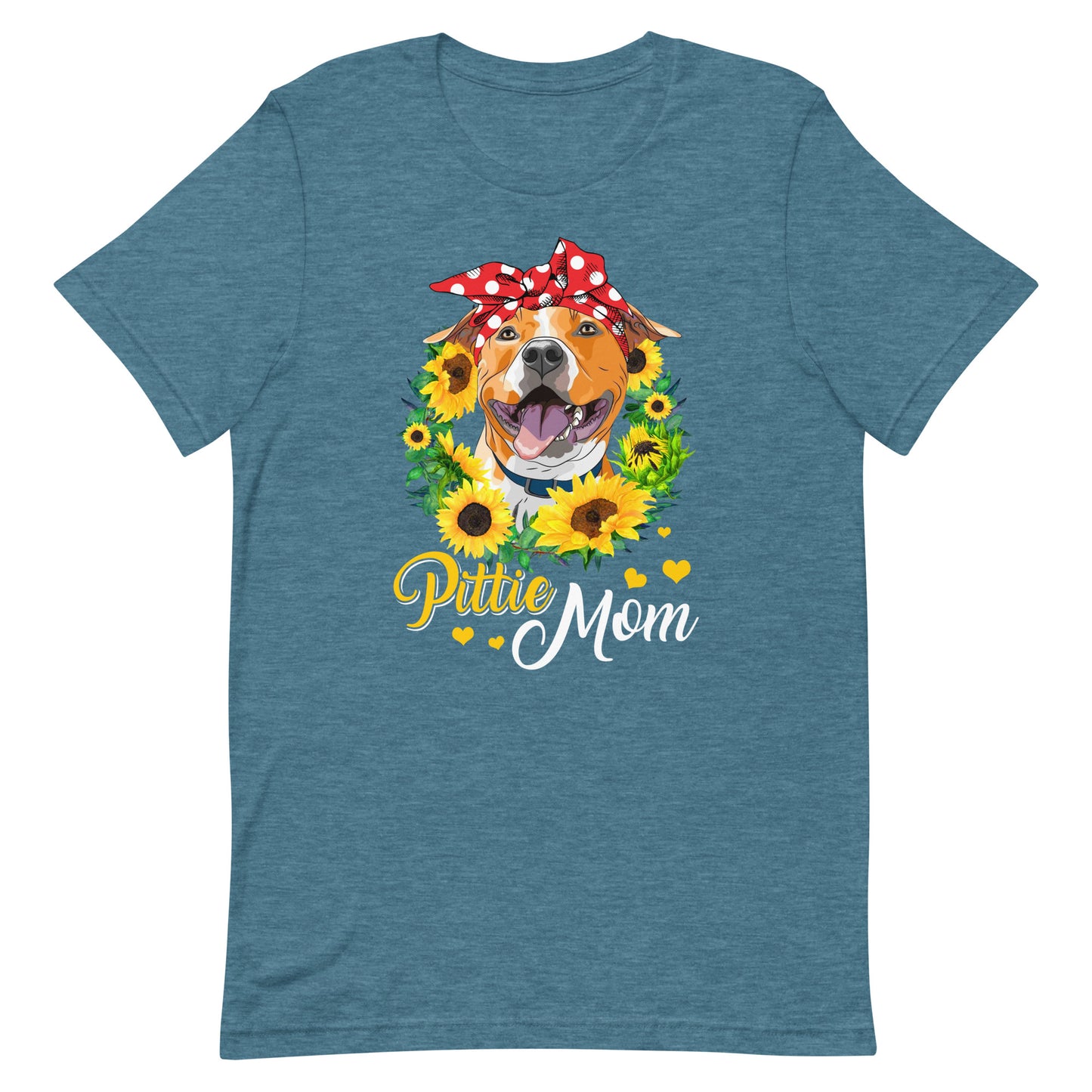 Pittie Mom Pitbull Dog Mom T-Shirt