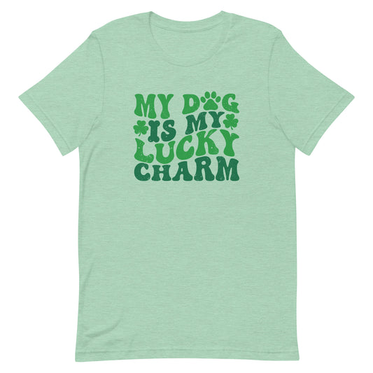 My Dog is My Lucky Charm St Patrick's Day T-Shirt
