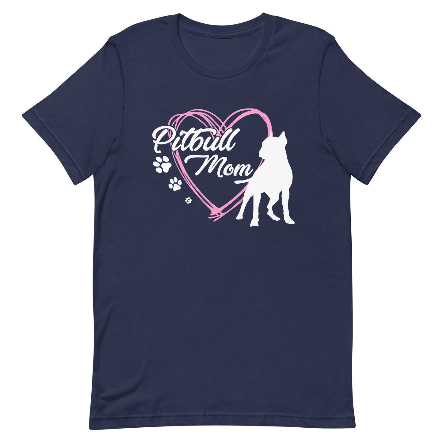 Pitbull Dog Mom T-Shirt