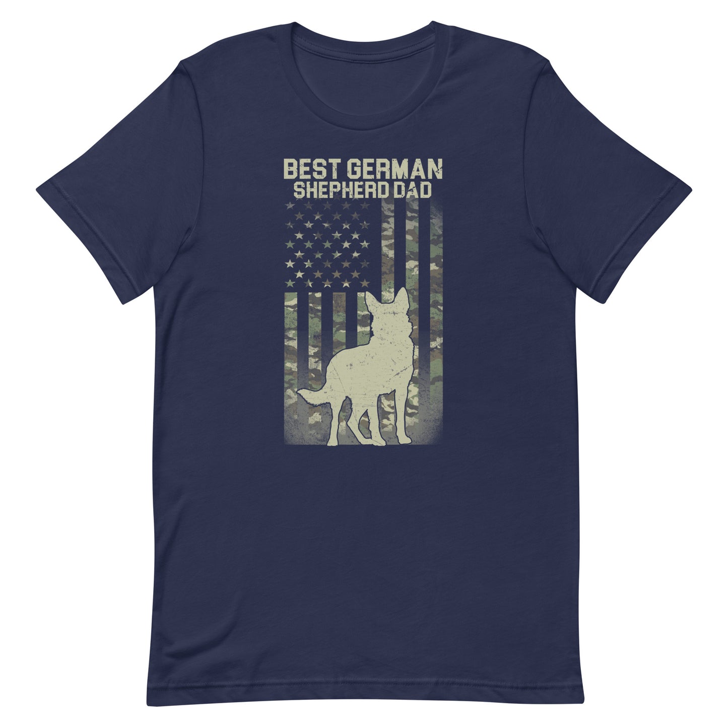 German Shepherded Dog Dad T-Shirt